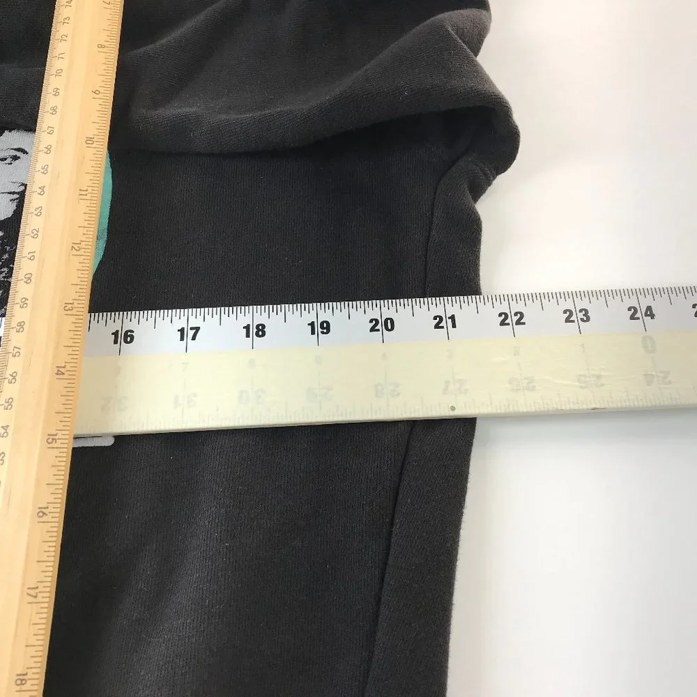 Jimmy Jimmie Hendrix Junk Food Tees Black Long Sleeve Sweatshirt Size Small - Picture 8 of 9